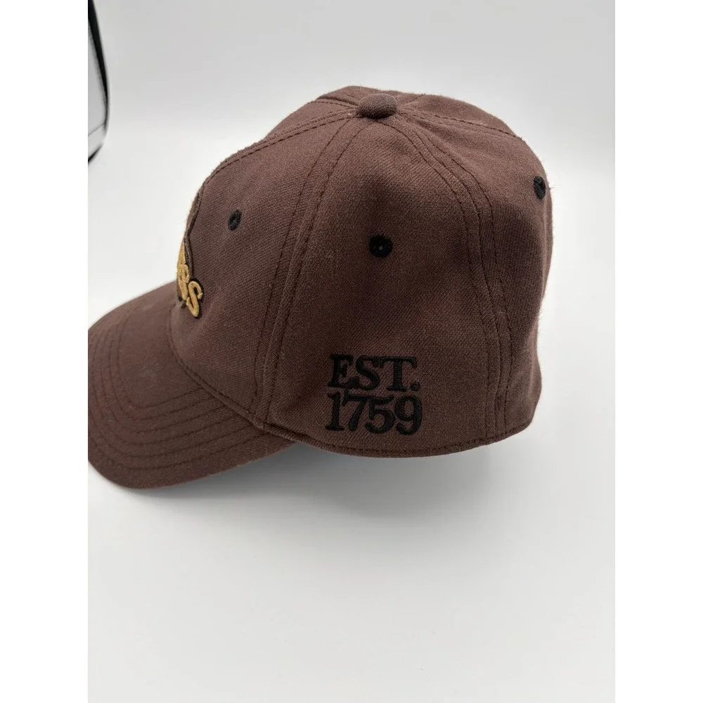 Guinness Baseball Cap Mens OSFM Brown Embroidered Shamrock Luck Of The Irish Hat